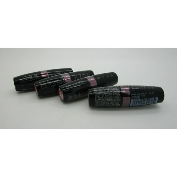 AVON Ultra Color Rich Lipstick NUDE AND INFUSED U535 - Lot of 4 - Not True Color